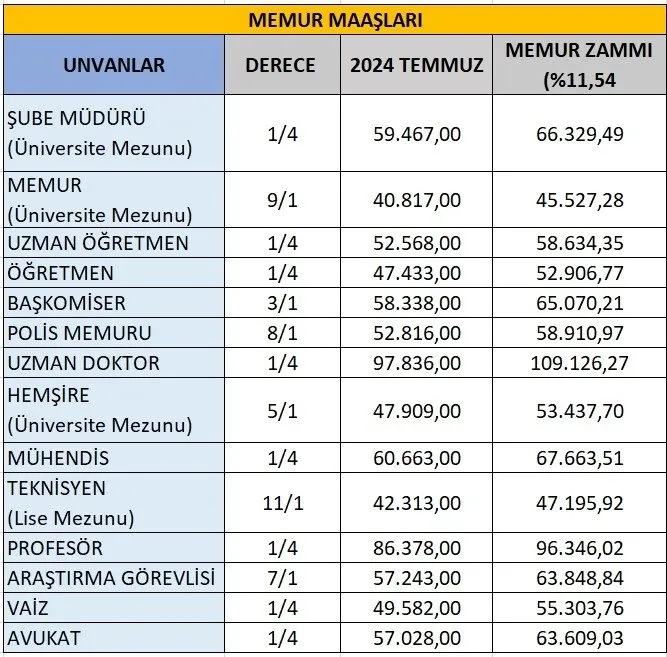 0x0 memur emekli zammi son dakika 6 aylik fark belli oldu iste 2025 yili memur zammi ve emekliye zam orani 1735889204423 1